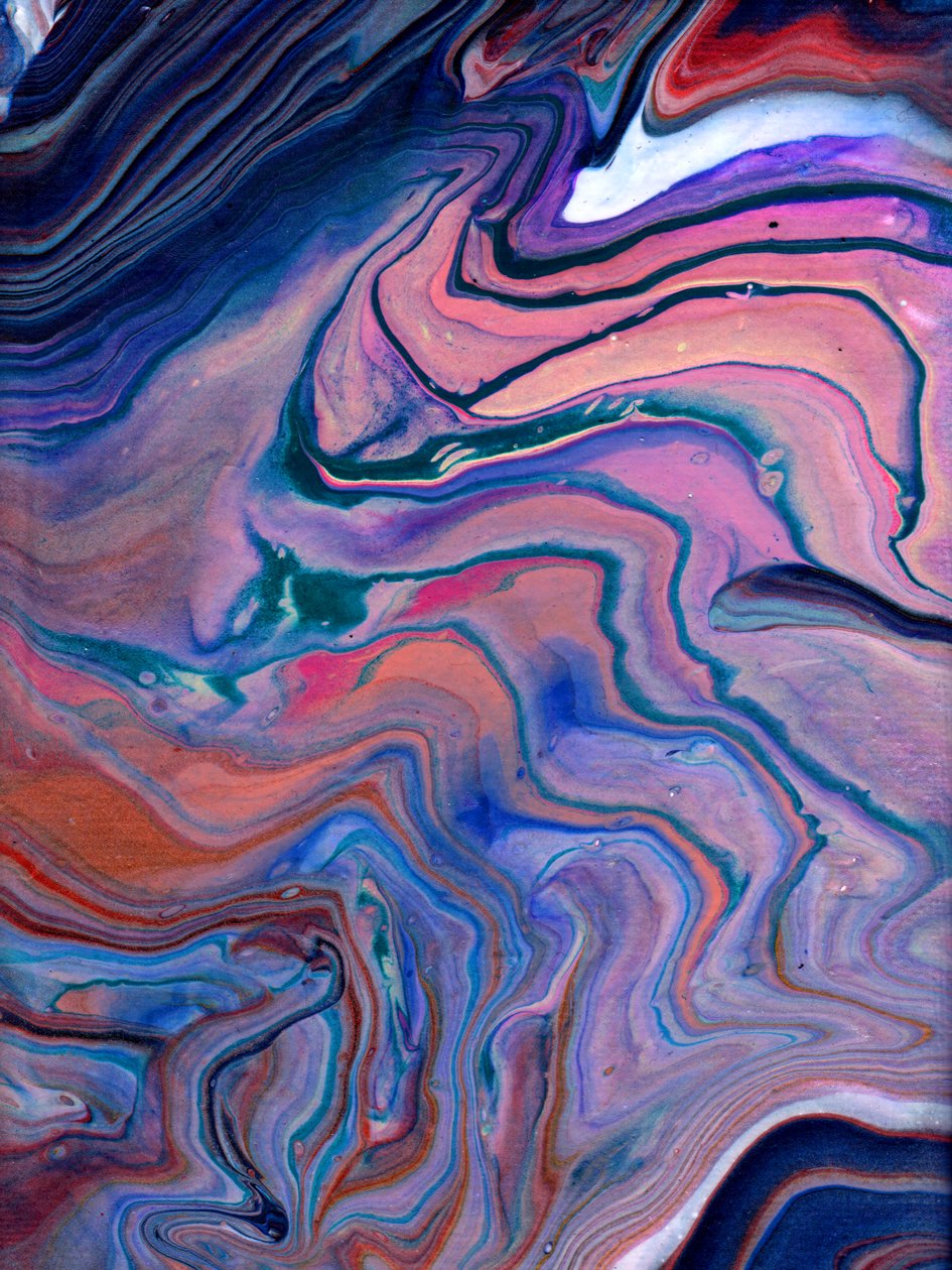 Acryl Gieten, 2020 door Charlotte Orr