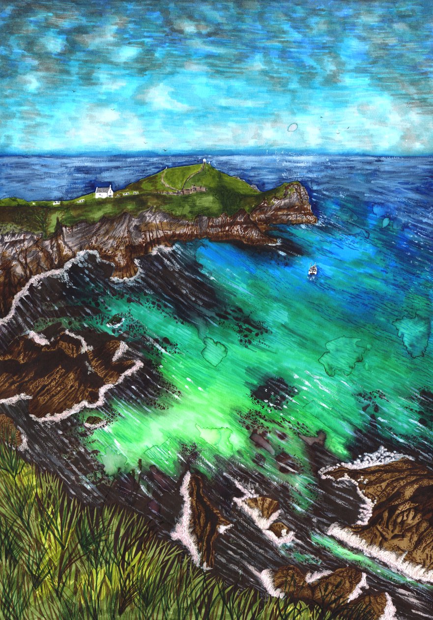 Newquay, Cornwall door Charlotte Orr