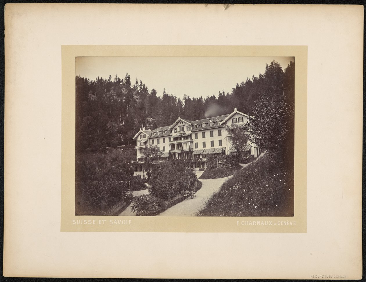 Hotel Du Giessbach door Charnaux Frères and Cie.