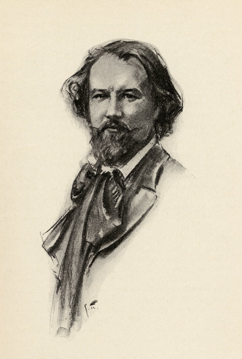 Gustave Charpentier (1860-1956) illustratie uit 