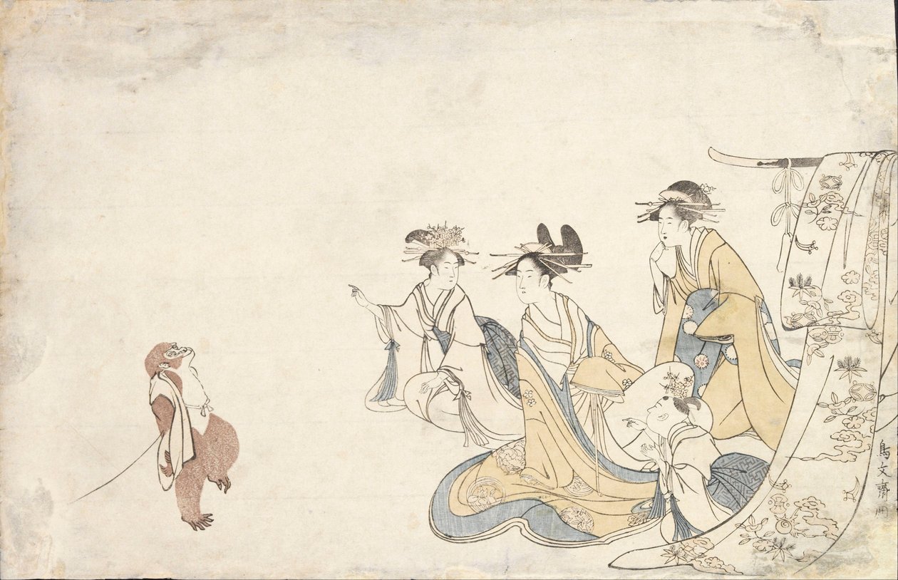 Zonder titel door Chobunsai Eishi