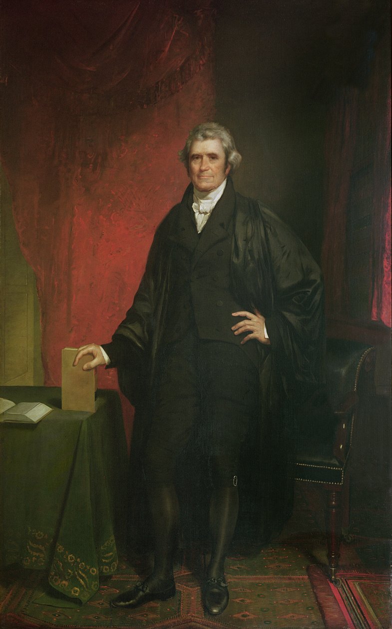 Opperrechter Marshall (1755-1835) door Chester Harding
