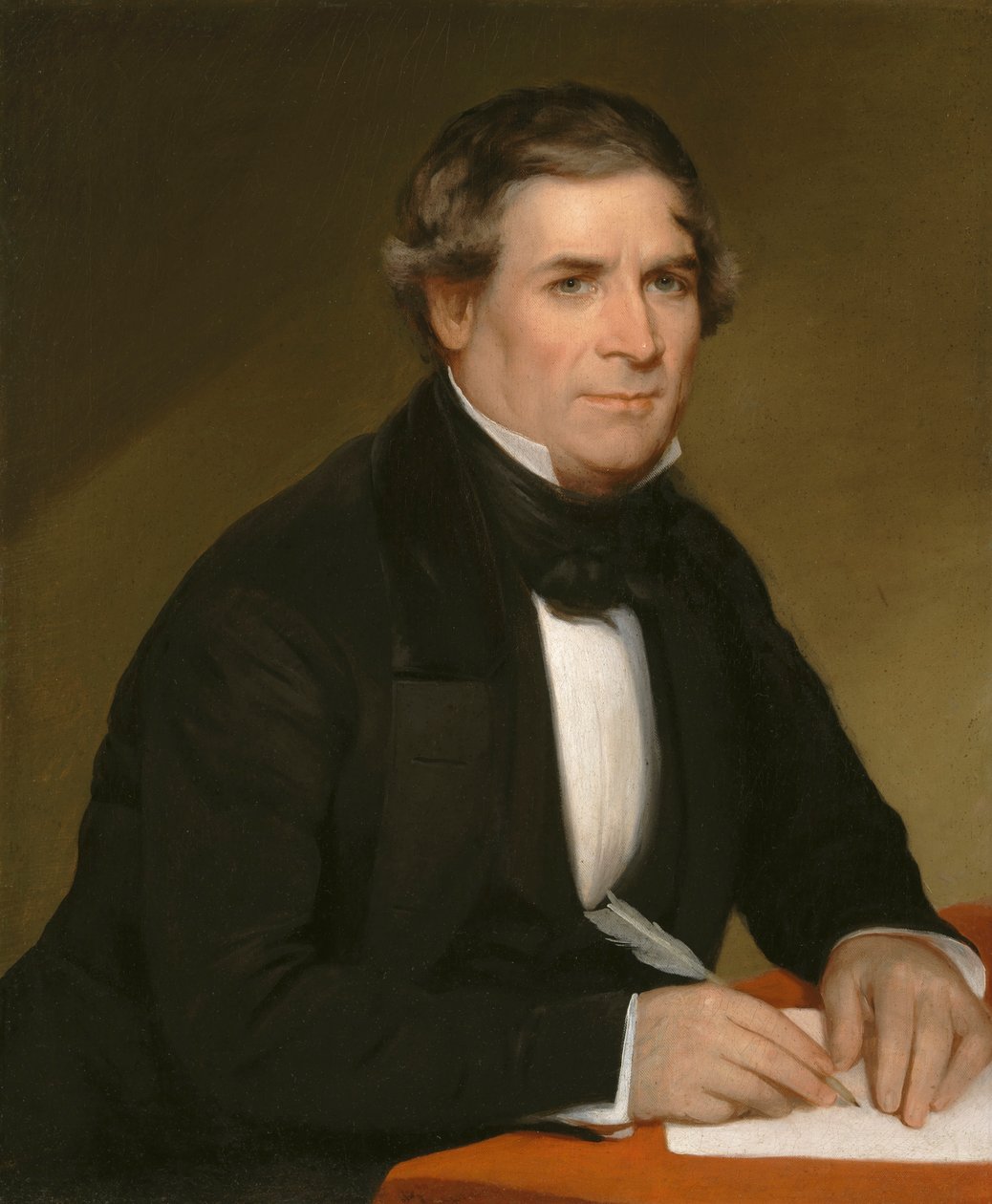 Thurlow Weed, c. 1843 door Chester Harding