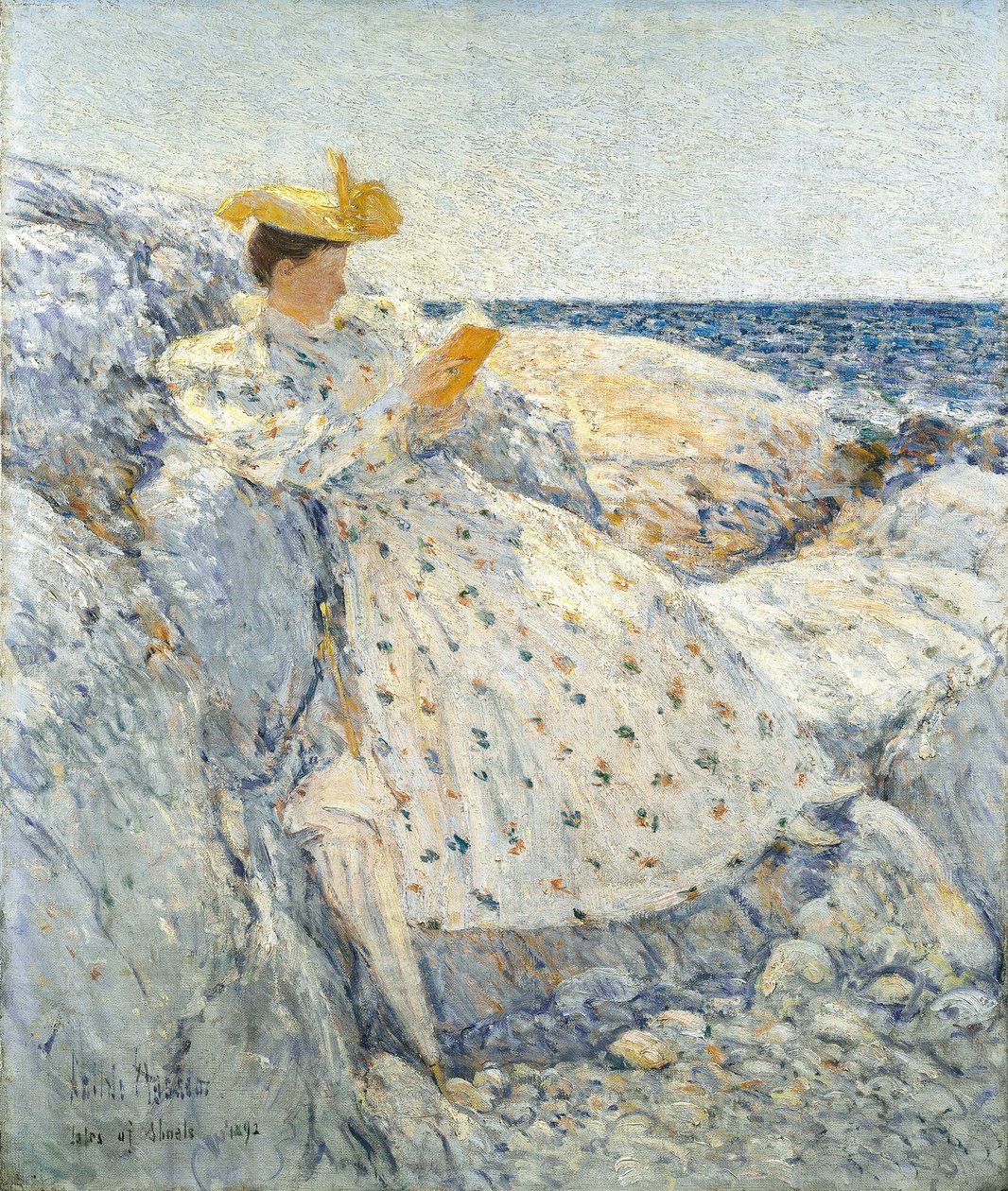 Zomerzonlicht (Isles of Shoals) door Childe Hassam