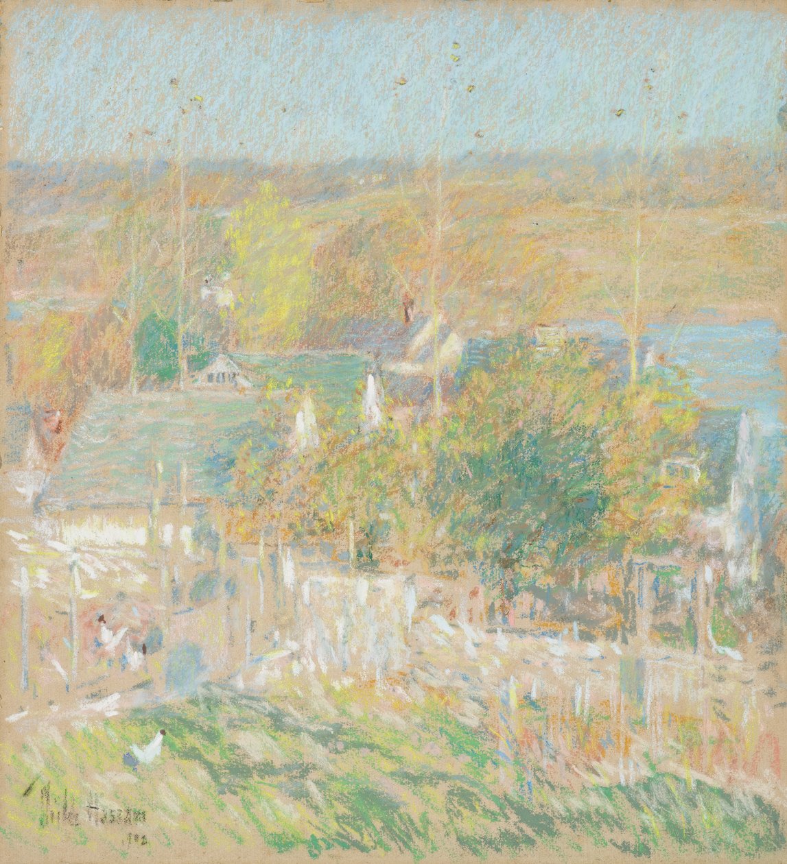 Herfst door Childe Frederick Hassam