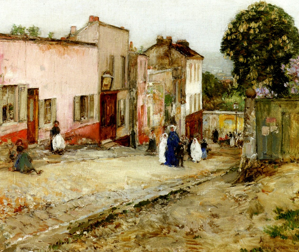 Bevestigingsdag door Childe Frederick Hassam