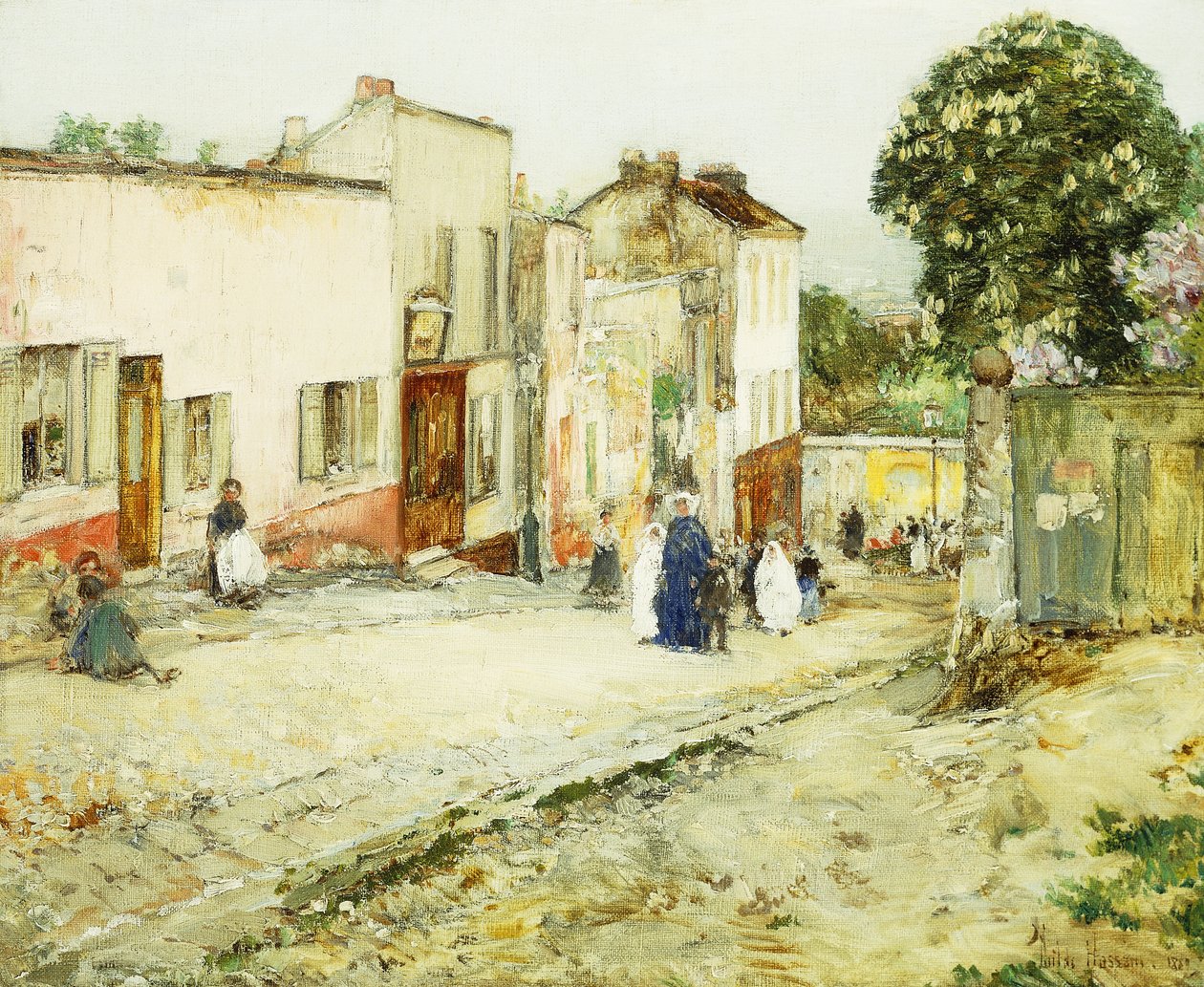 Bevestigingsdag door Childe Frederick Hassam