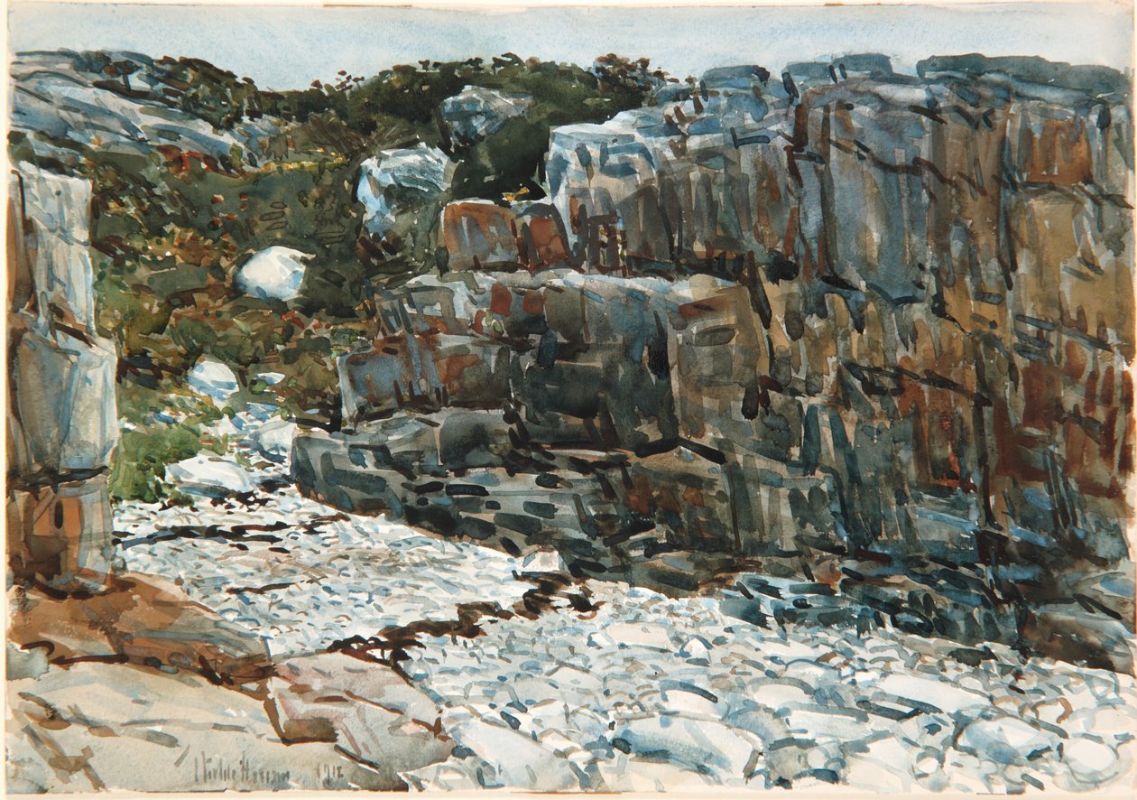 Diamantbaai door Childe Frederick Hassam