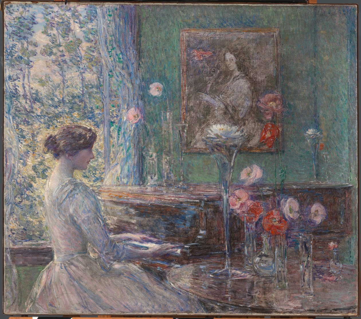 Improvisatie door Childe Frederick Hassam