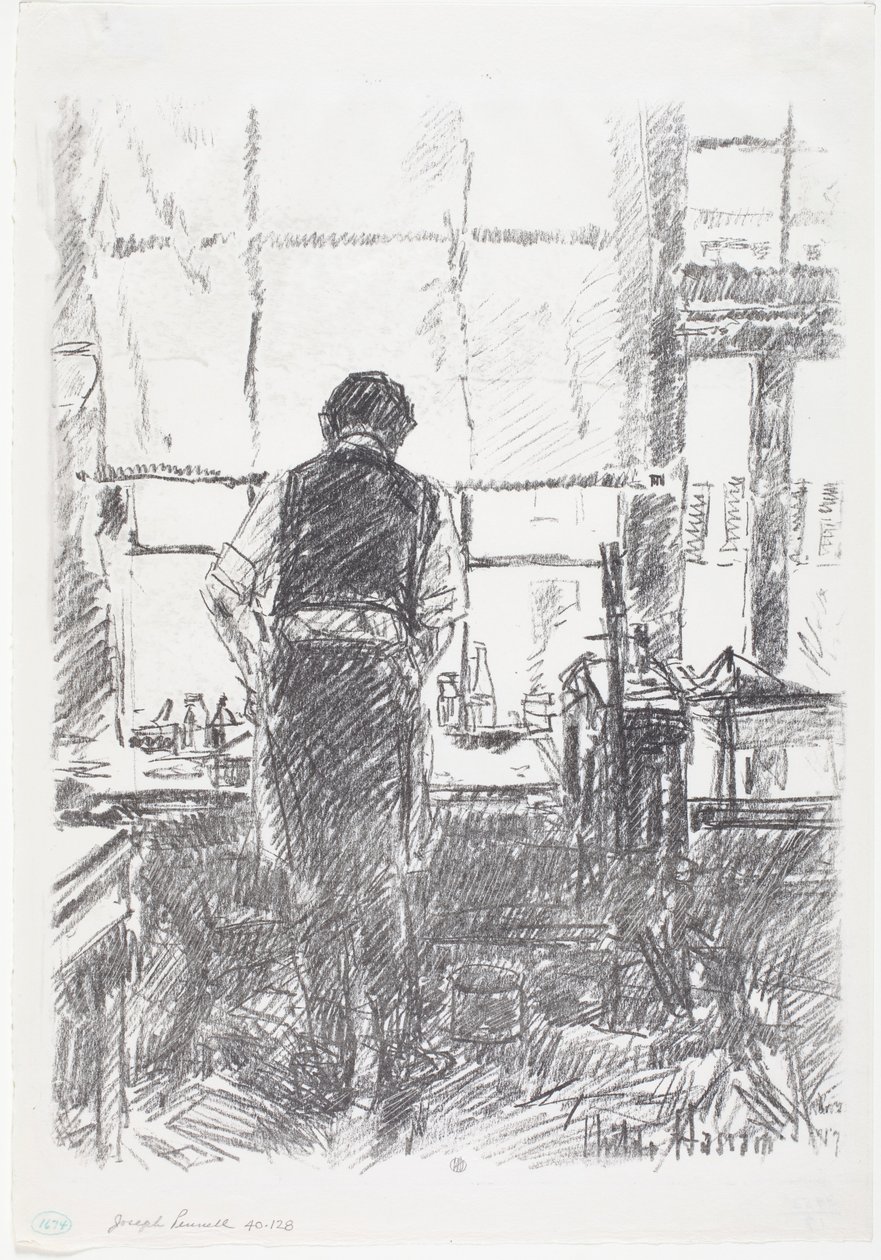 Joseph Pennell door Childe Frederick Hassam