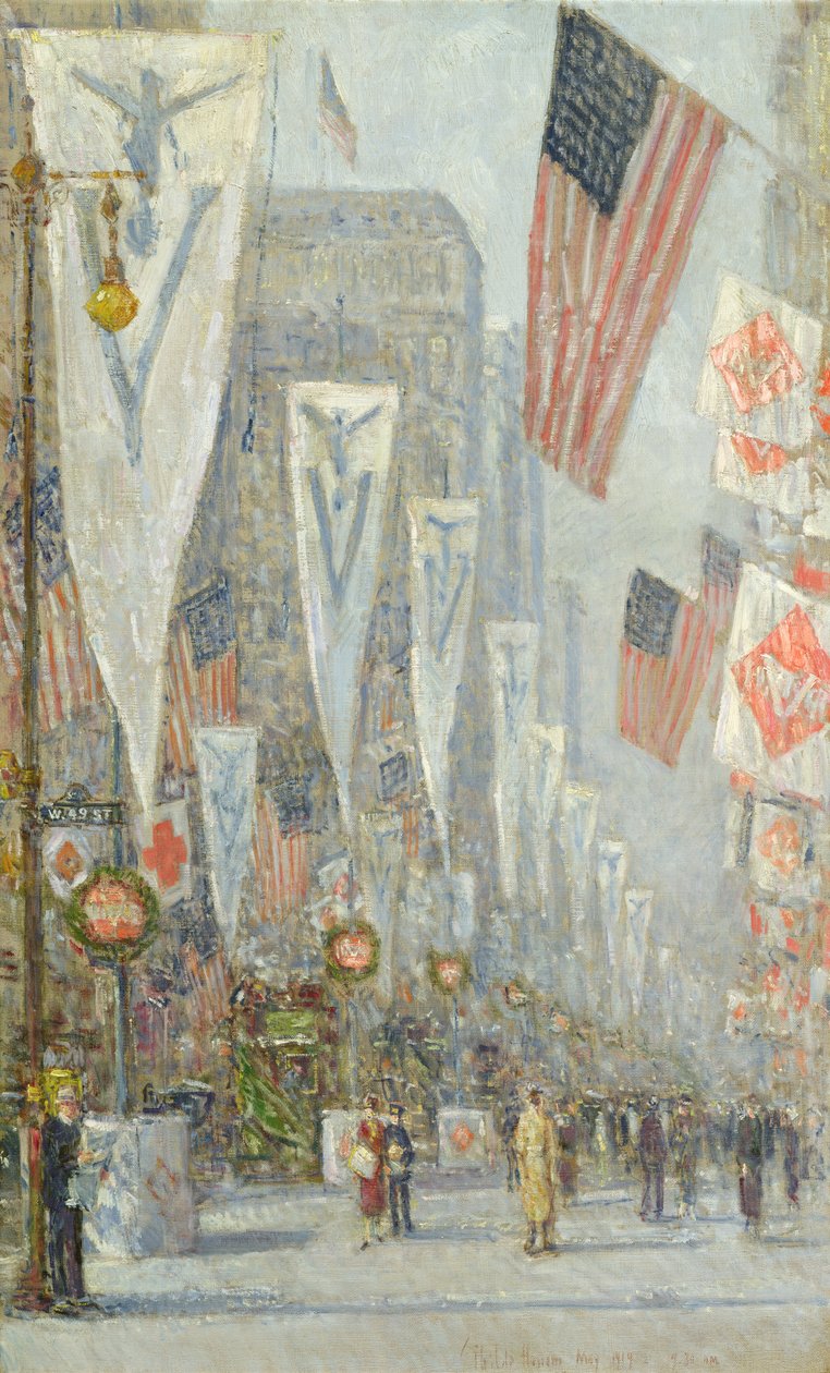 Mei 1919, 9:30 AM door Childe Frederick Hassam