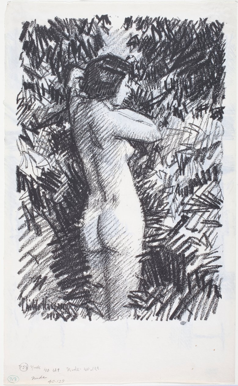 Naakt door Childe Frederick Hassam