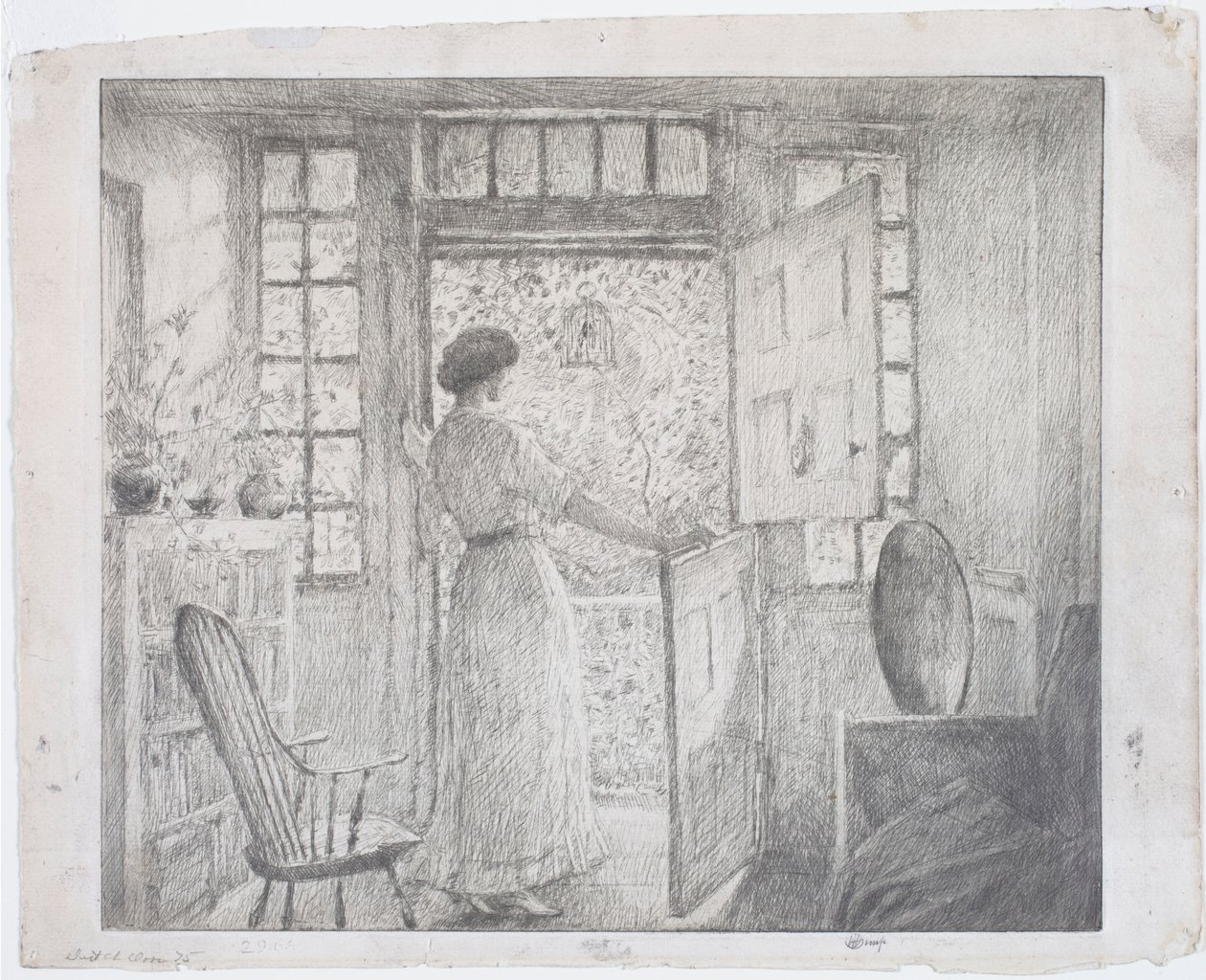 De Nederlandse deur door Childe Frederick Hassam