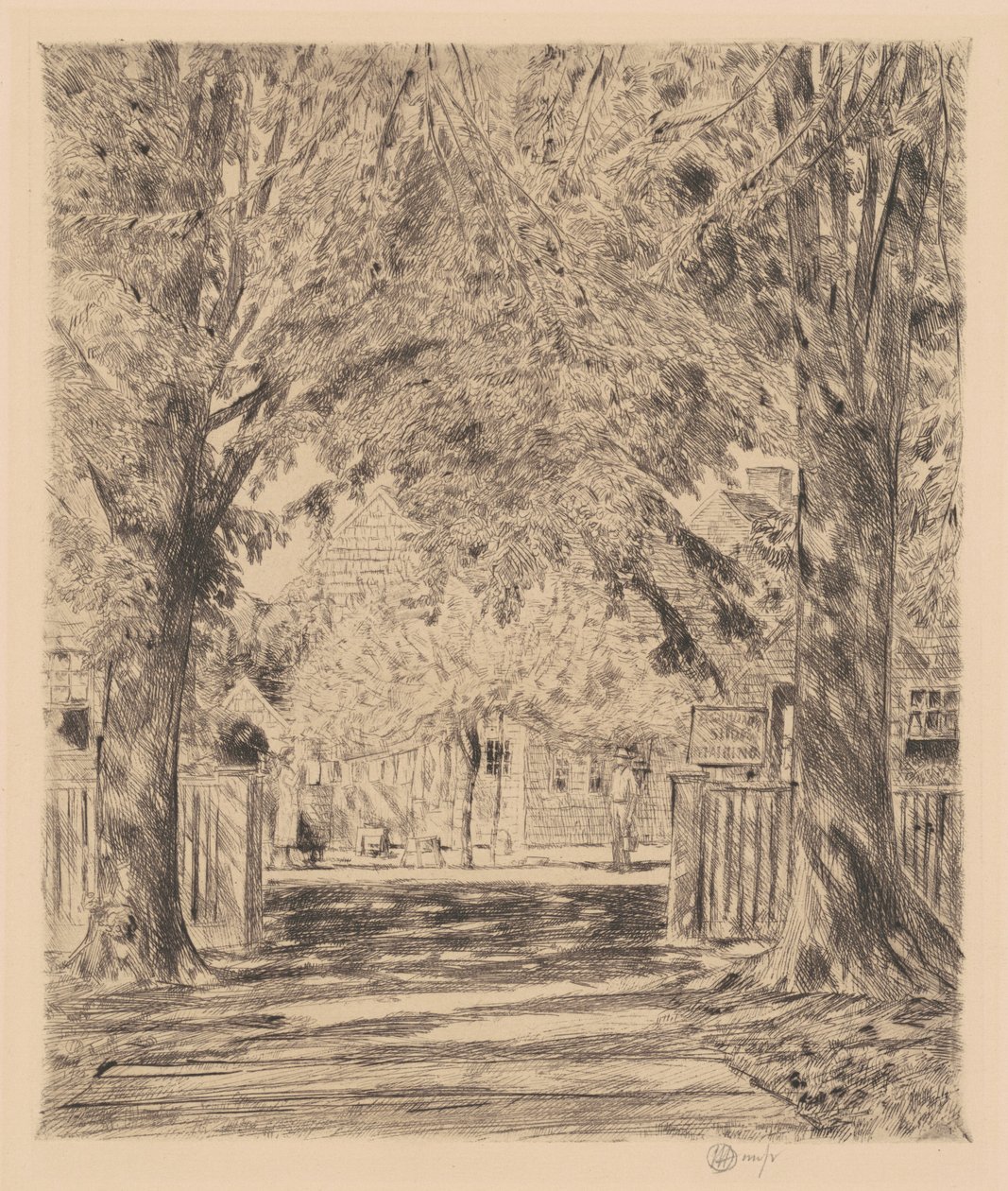 Een Easthampton idylle door Childe Hassam