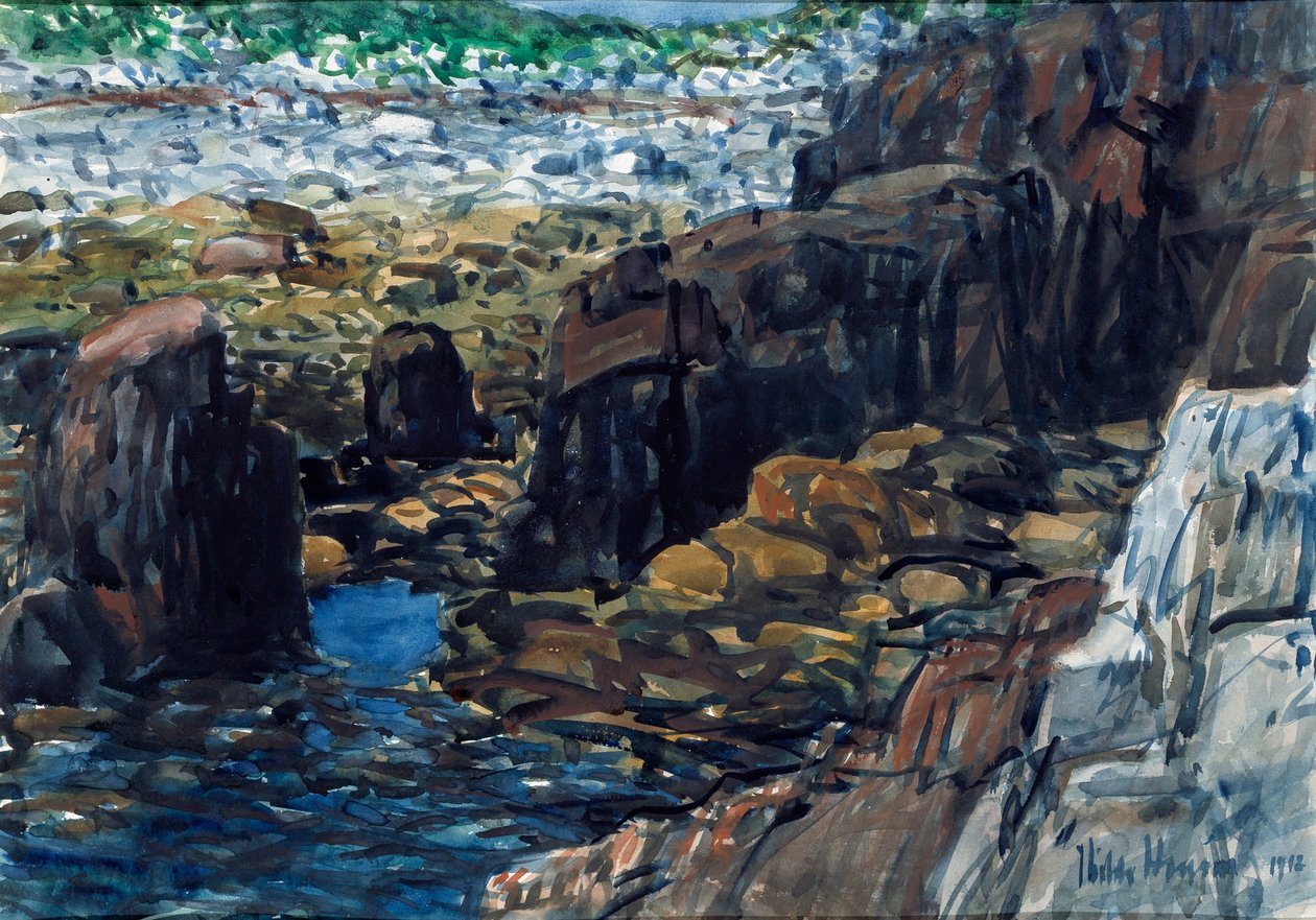 Appledore nr. 2 door Childe Hassam