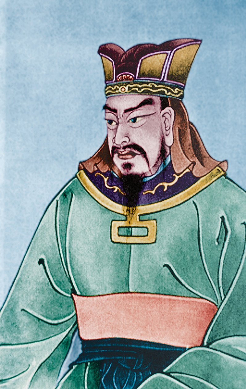 Sun Tzu (6e-5e eeuw v.Chr.) door Chinese School