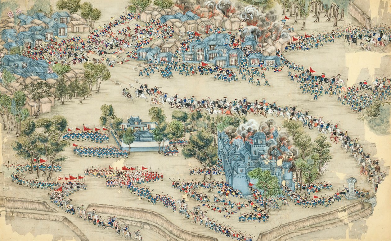 De Taiping-opstand door Chinese Master.