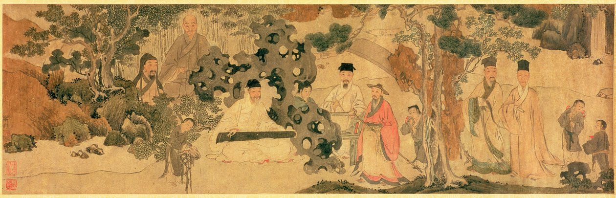 Literi bijeenkomst in Qinglin door Chinese School