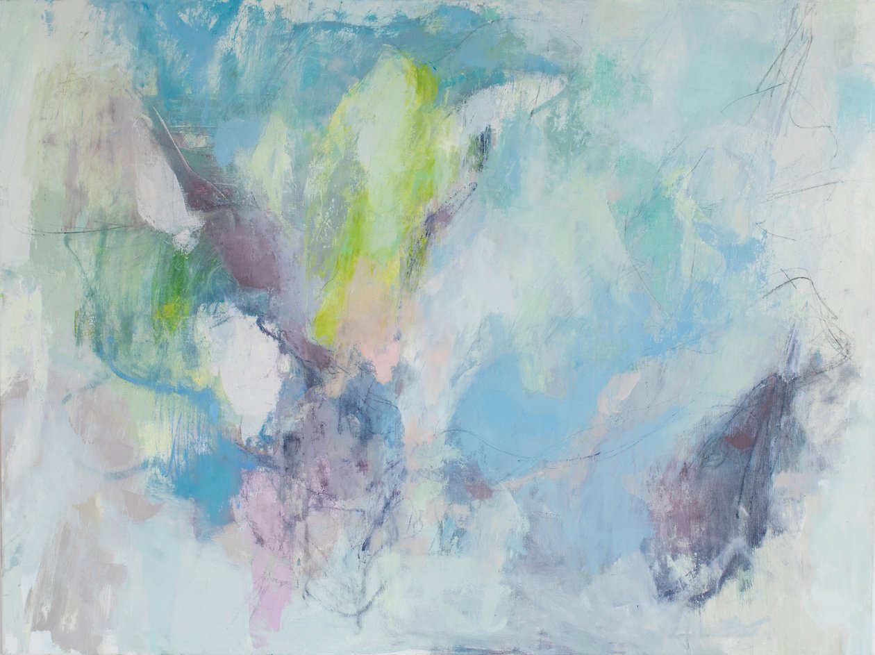 Abstracte compositie, serie organisch/planten, 2021 door Ching Fun Tso