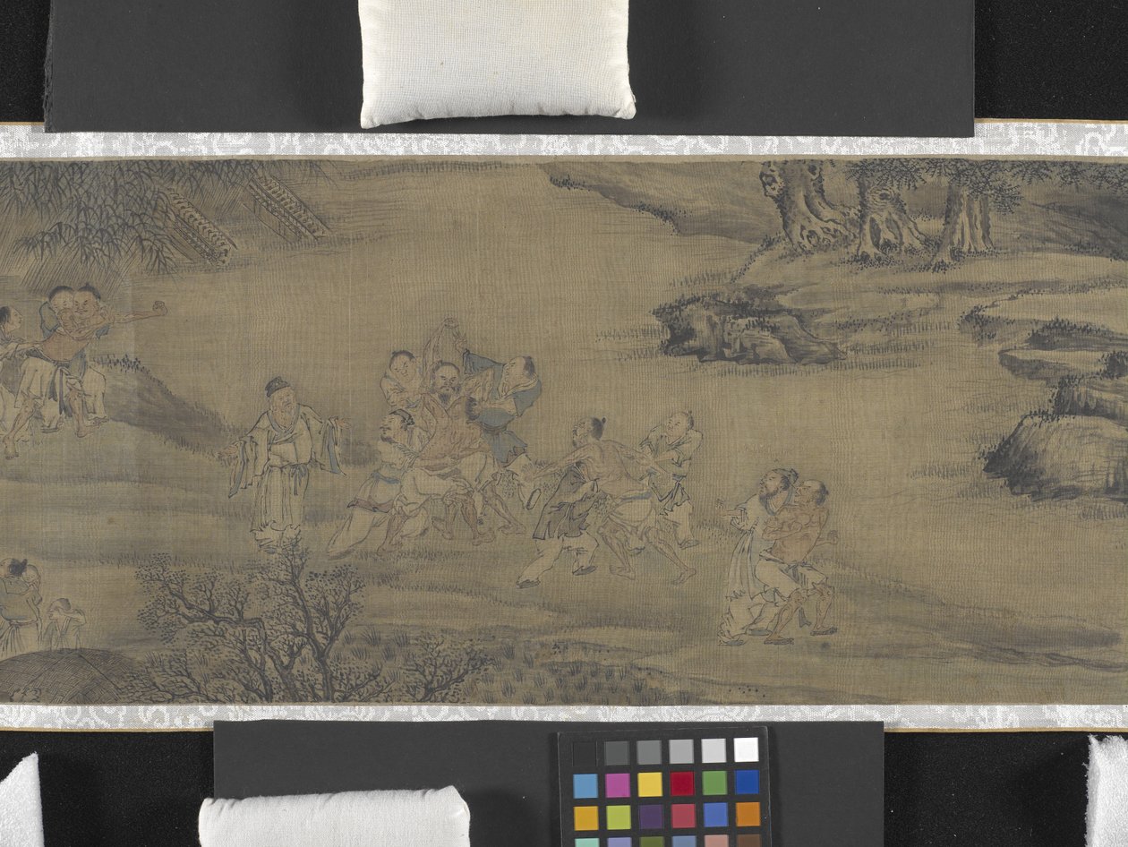 Boeren Vechten in de Lente door Chong Zhang