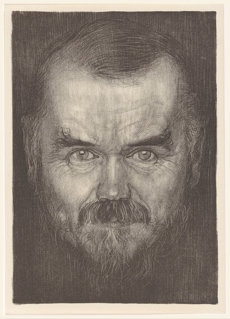 Portret van Frederik van Eeden door Chris Lebeau