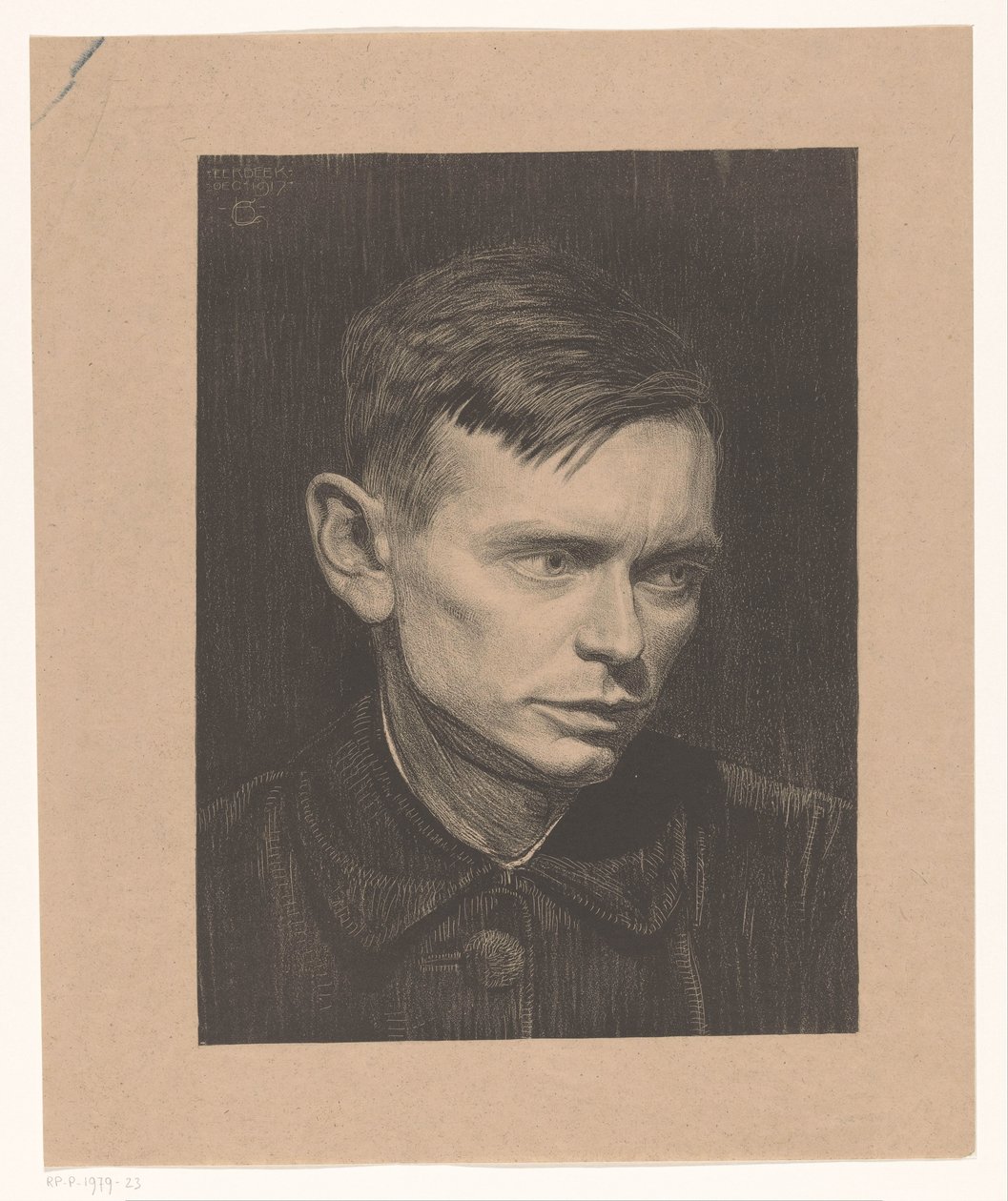 Portret van Jan Mankes door Chris Lebeau