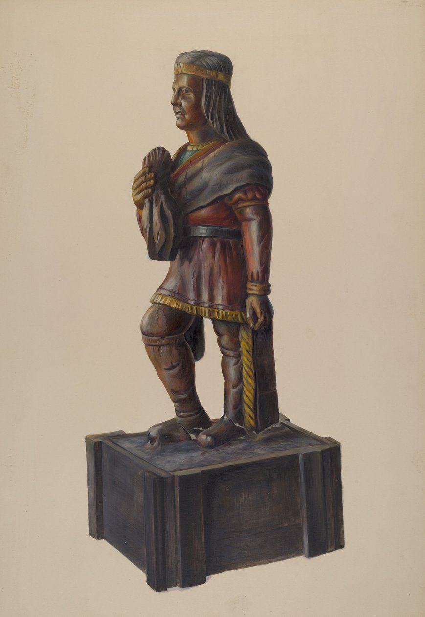 Sigarenwinkel Indiaan door Chris Makrenos