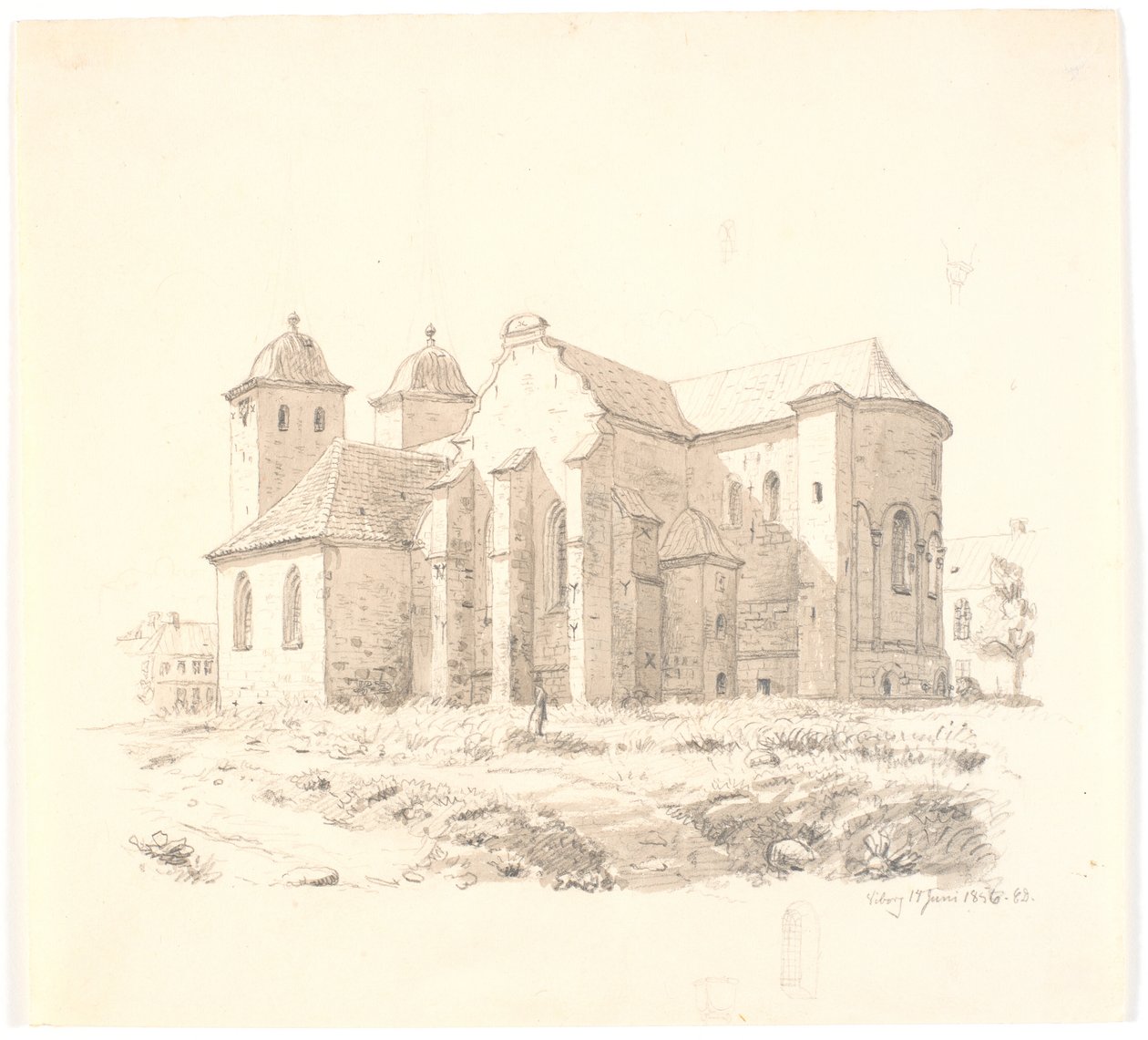 Domkerk van Viborg door Christen Dalsgaard