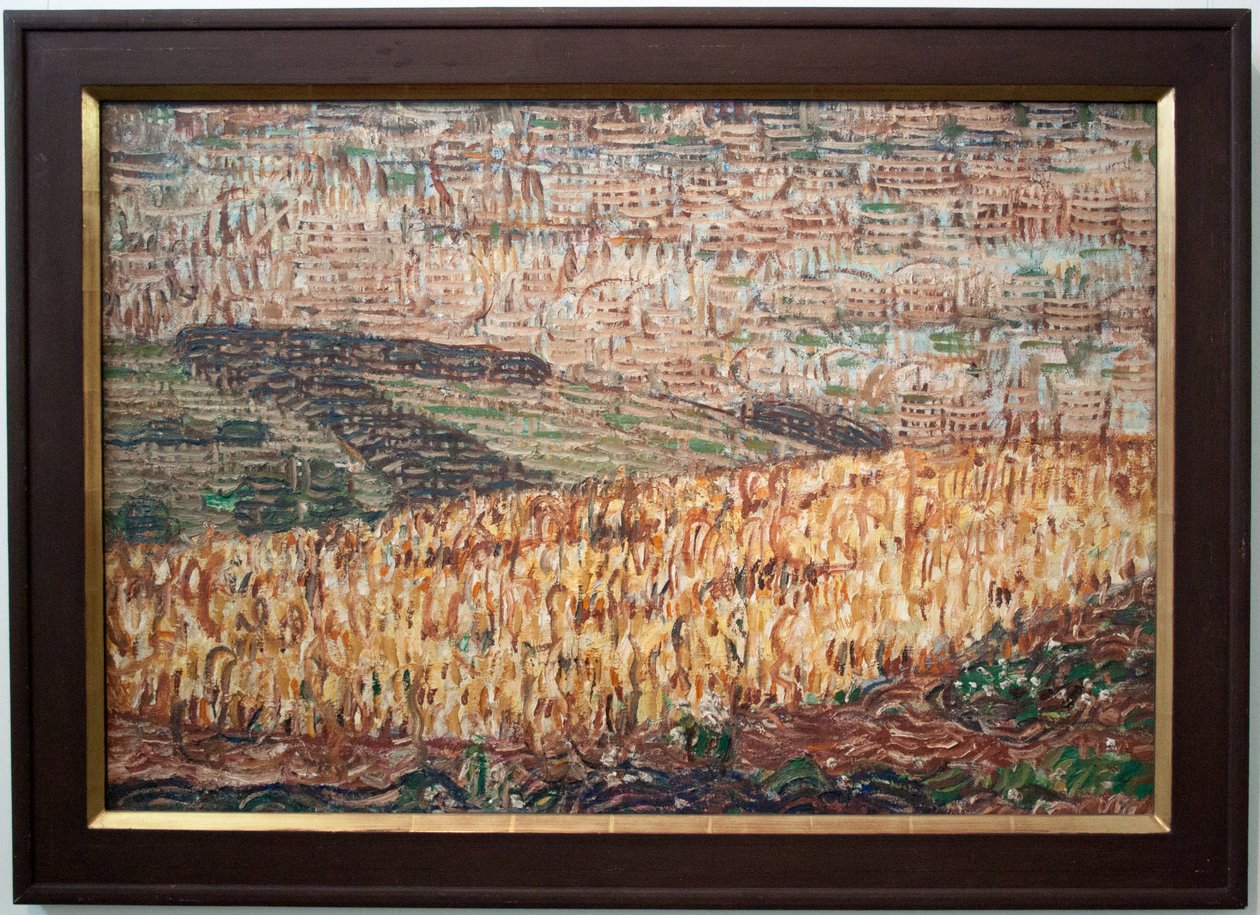Holsteinse landschap door Christian Rohlfs
