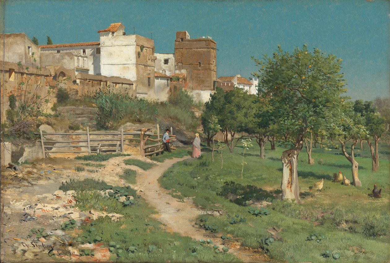 Uit Sevilla in Spanje door Christian Eriksen Skredsvig