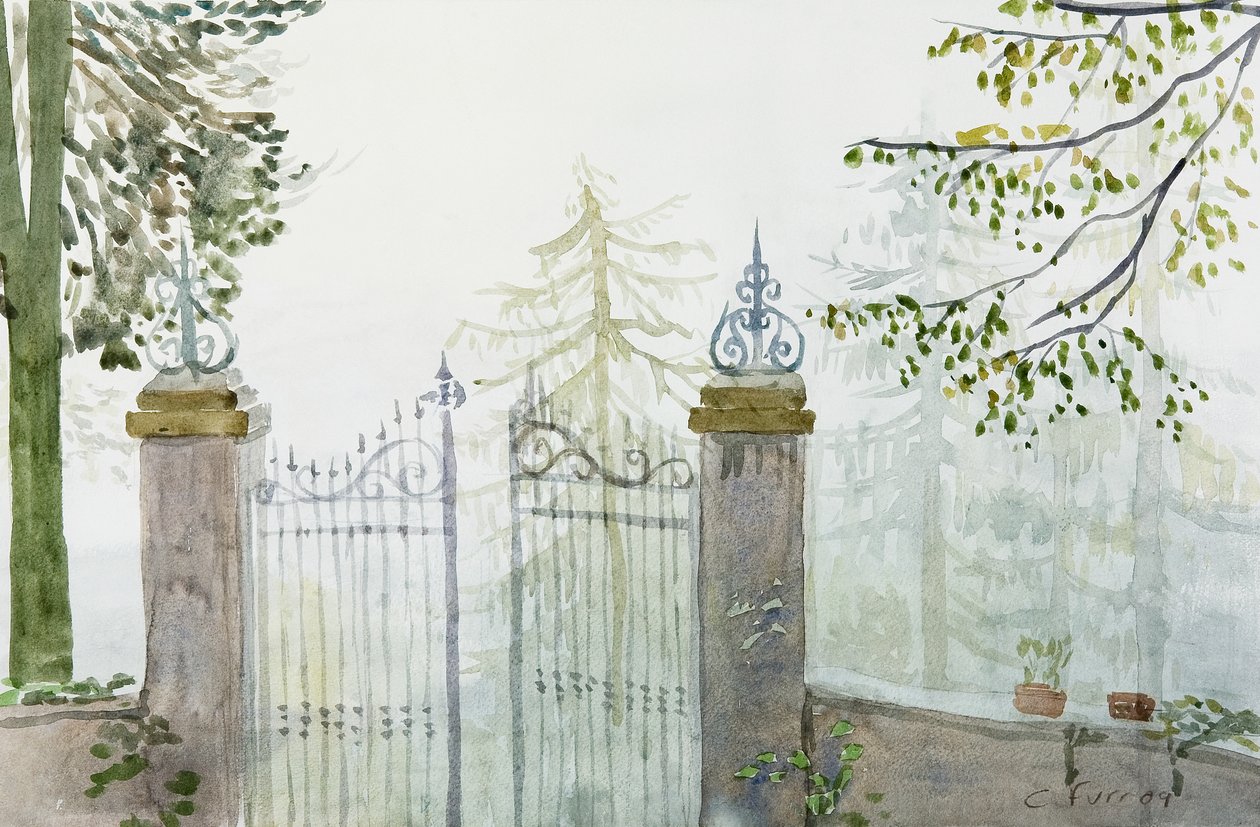 Poorten in de Mist, 2009 door Christian Furr