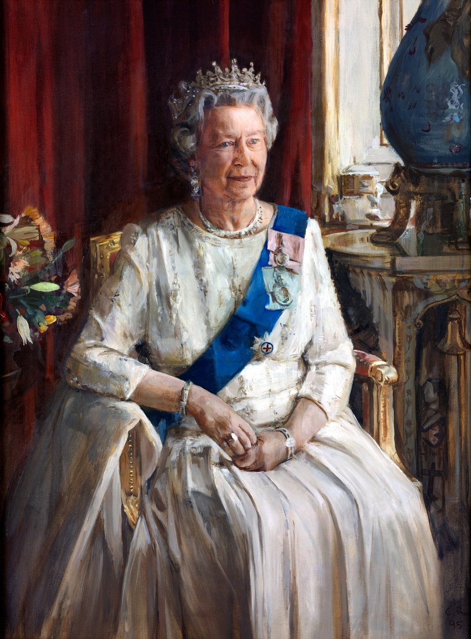 HM Koningin Elizabeth II door Christian Furr