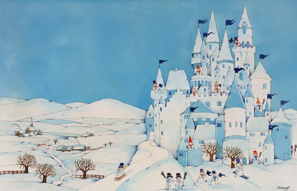 Sneeuwmankasteel, 1997 door Christian Kaempf