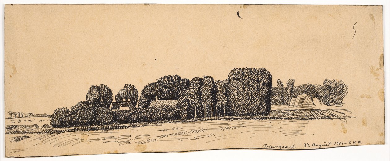 Frisengaard (bij Nyborg) door Christian Kongstad Petersen