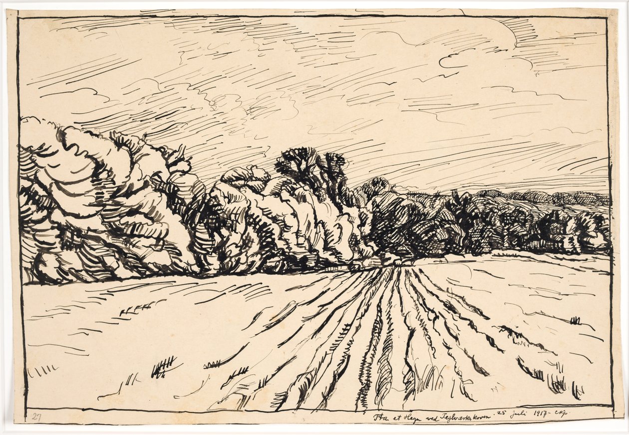 Fyns landschap door Christian Kongstad Petersen