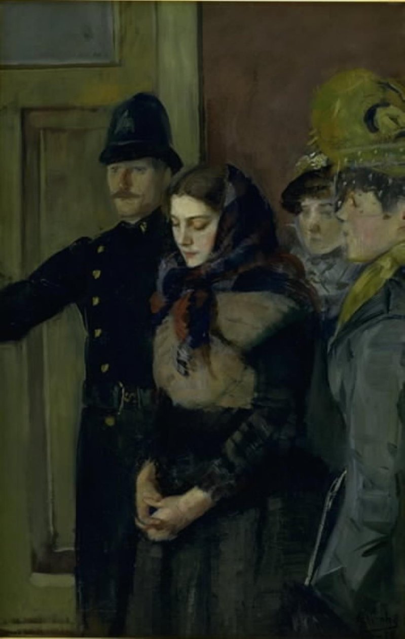 Albertine door Christian Krohg