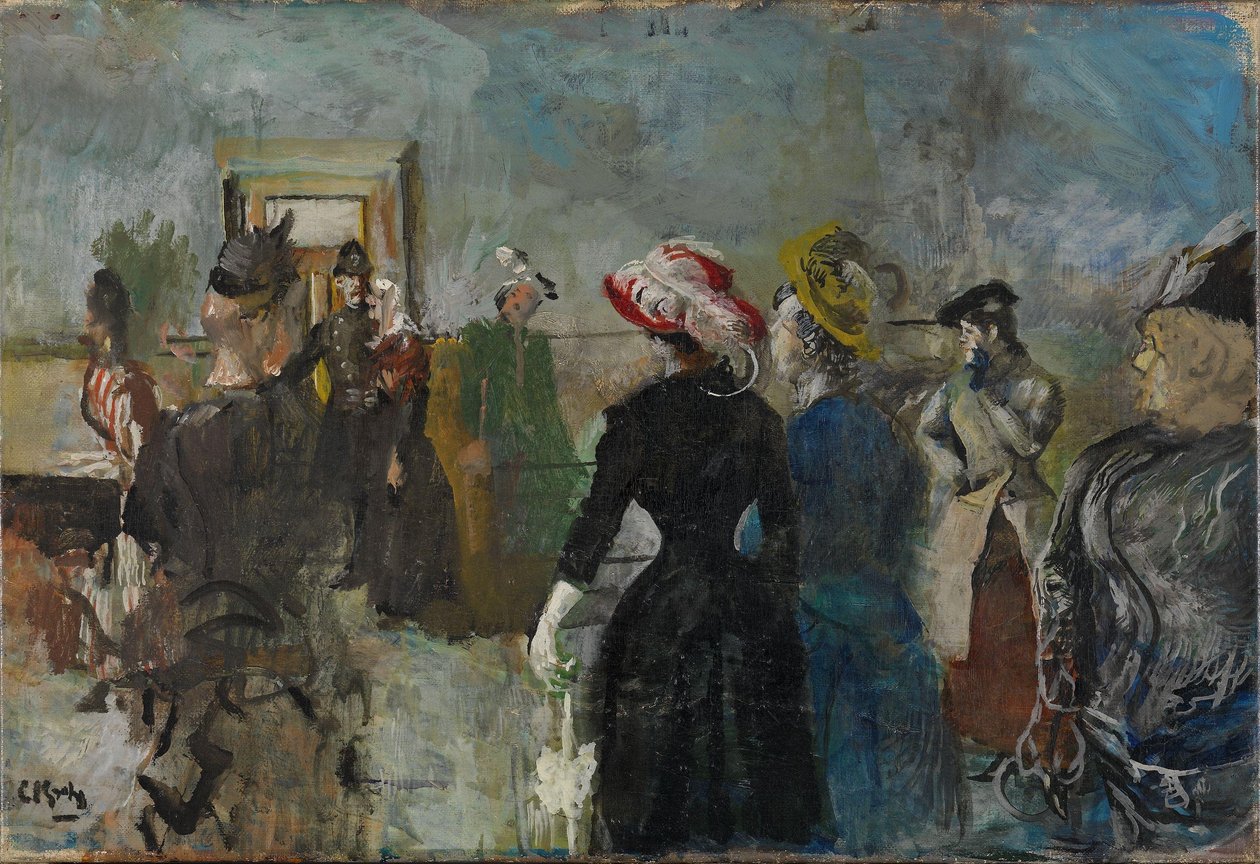 Albertine door Christian Krohg