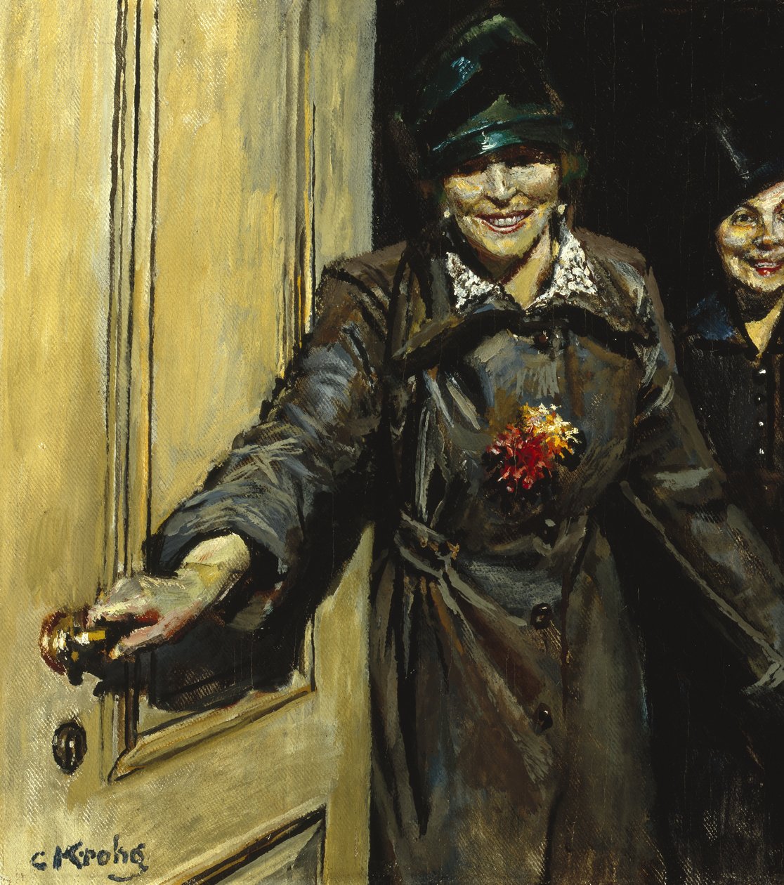 Hier komen we door Christian Krohg