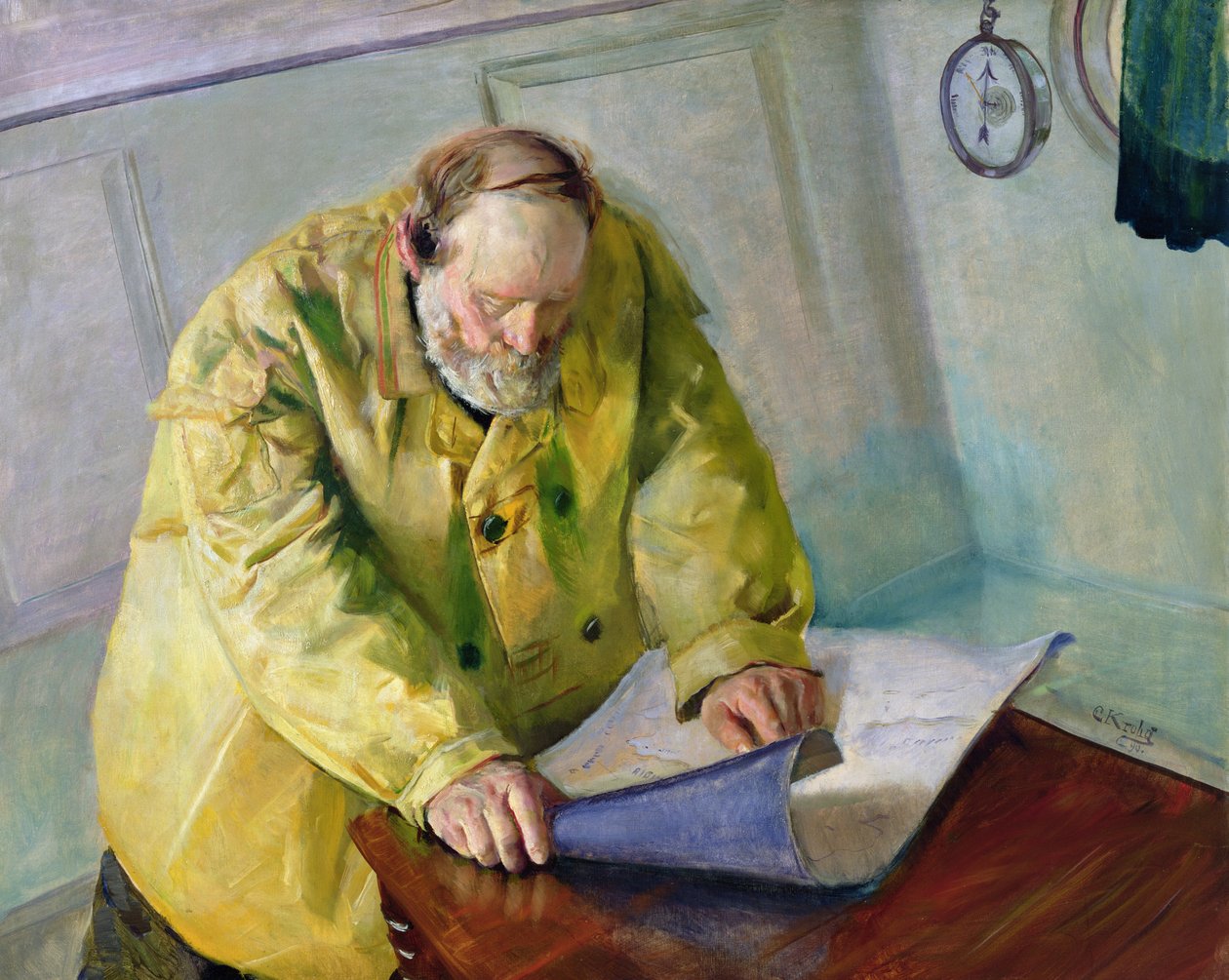 Modderig Water door Christian Krohg