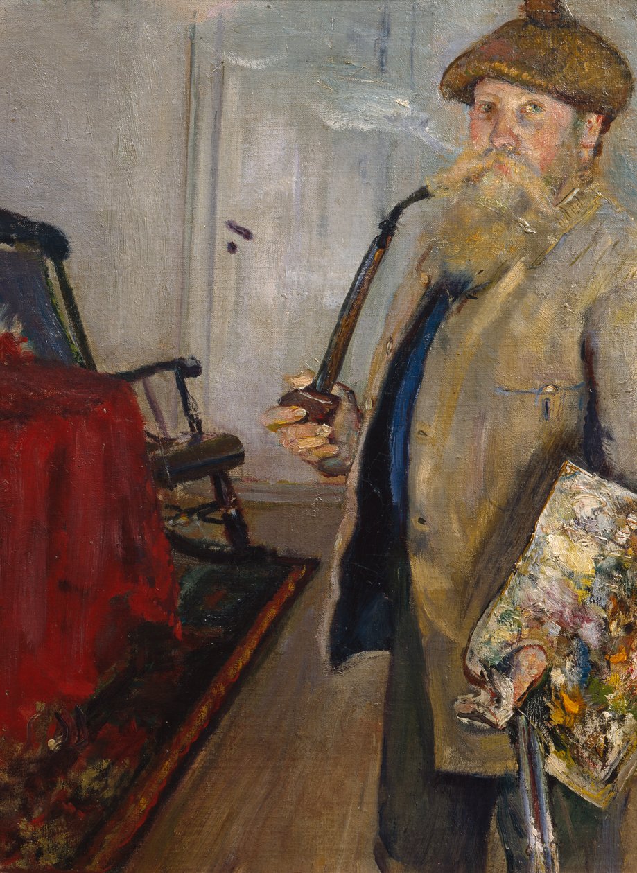 Zelfportret door Christian Krohg