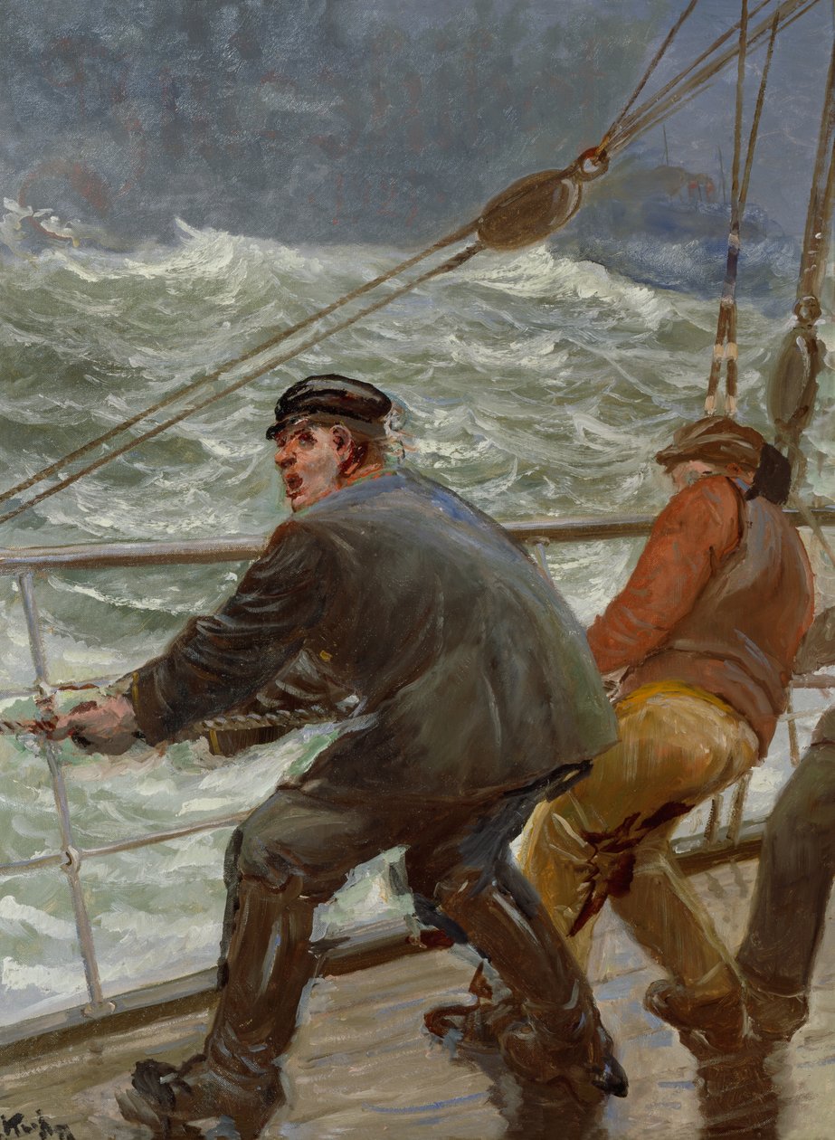 Loefzijde door Christian Krohg