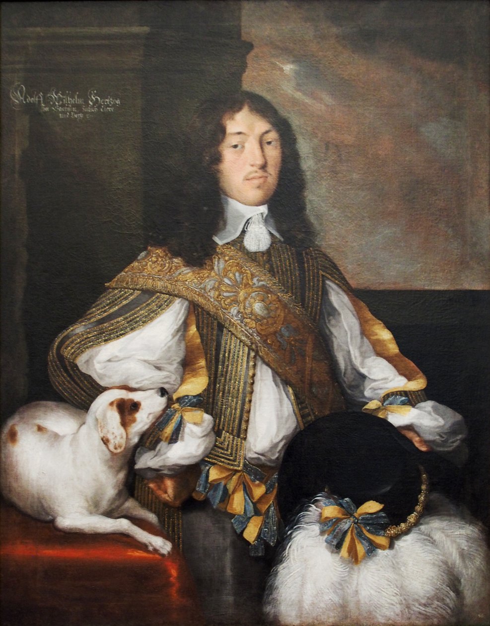 Adolph Wilhelm Hertog van Saksen-Eisenach door Christian Richter