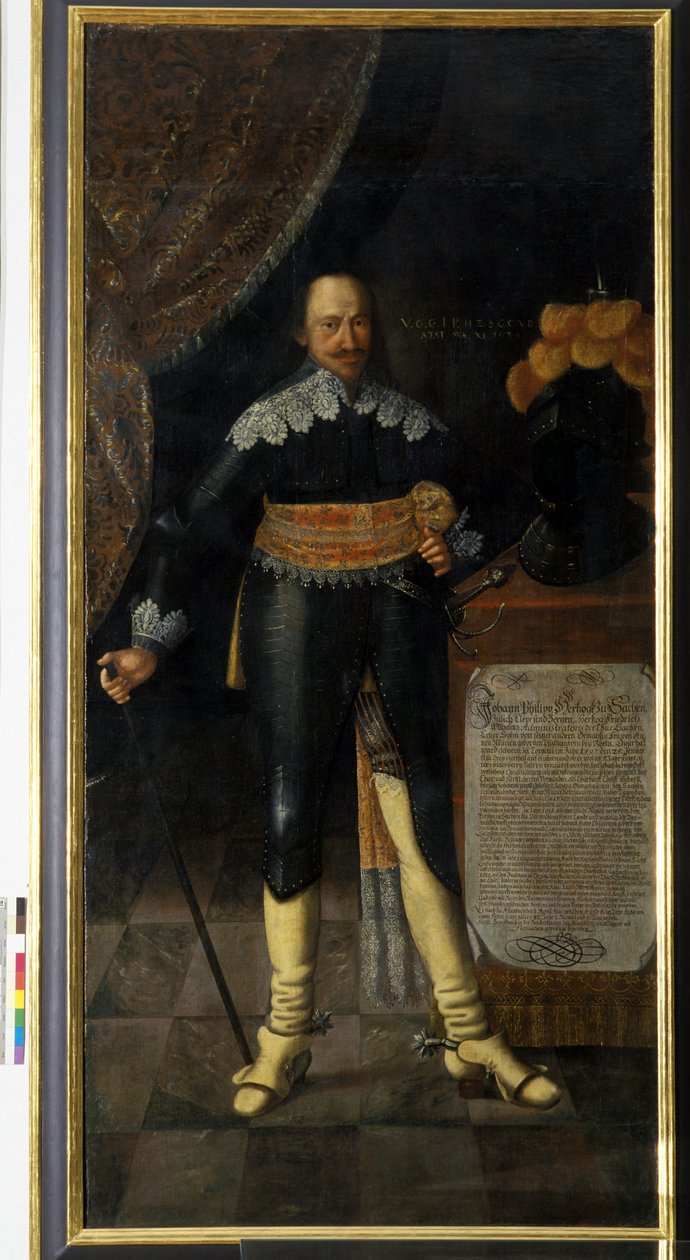 Johann Ernst, Hertog van Saksen-Eisenach, 1666 door Christian Richter