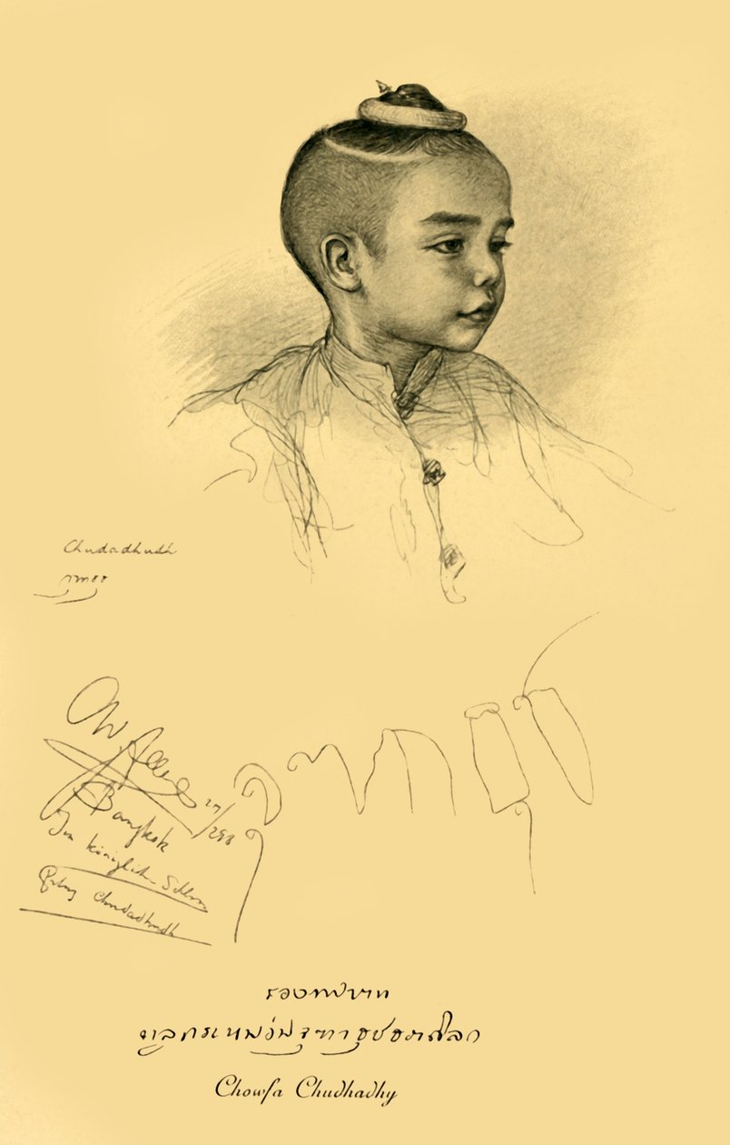 Chowfa Chudhadhy, 1898 door Christian Wilhelm Allers