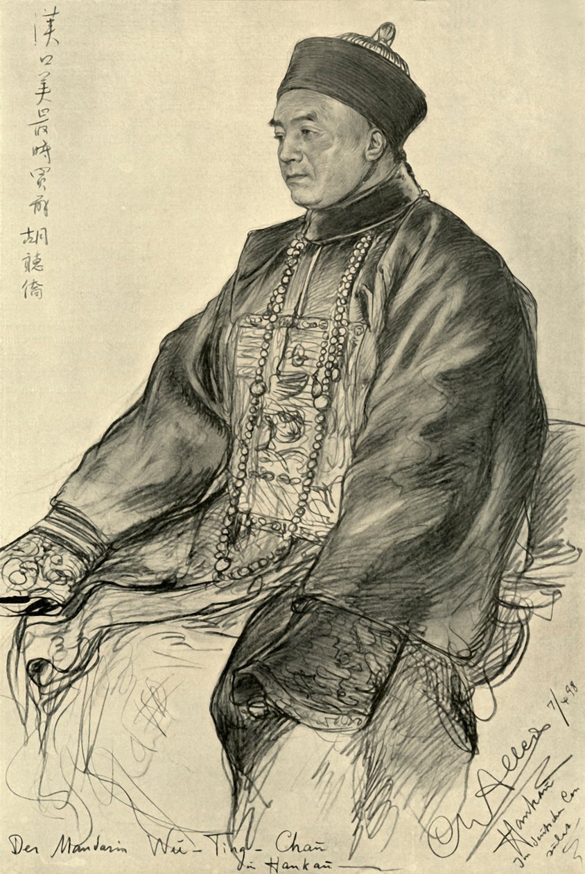 Wu-Ting-Chau, Mandarijn in Hankow door Christian Wilhelm Allers