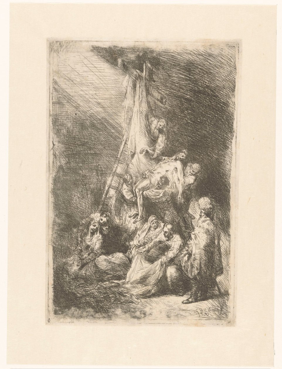 Kruisafname door Christian Wilhelm Ernst Dietrich
