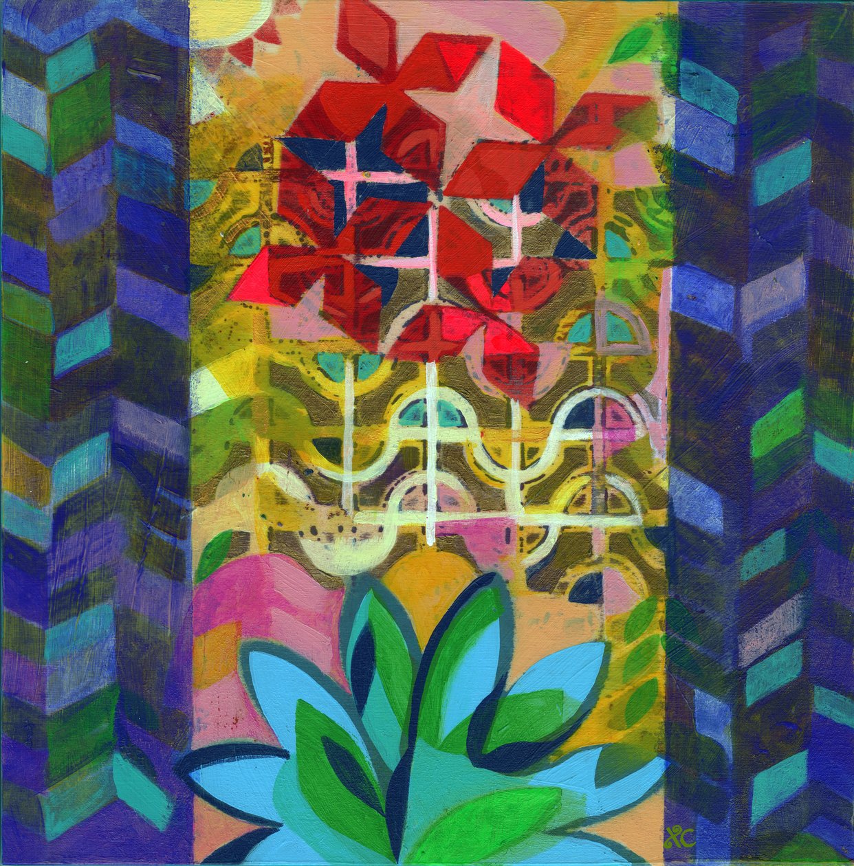Meditatie 14, c. 2017 door Christina Saj