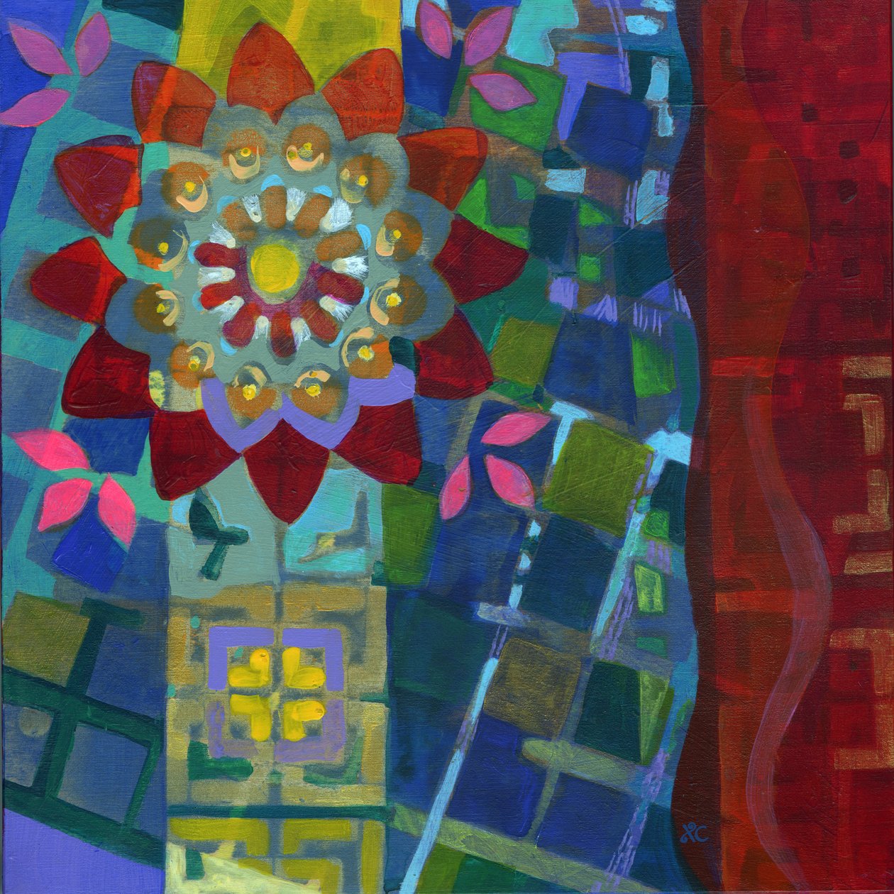 Meditatie 24, ca. 2017 door Christina Saj