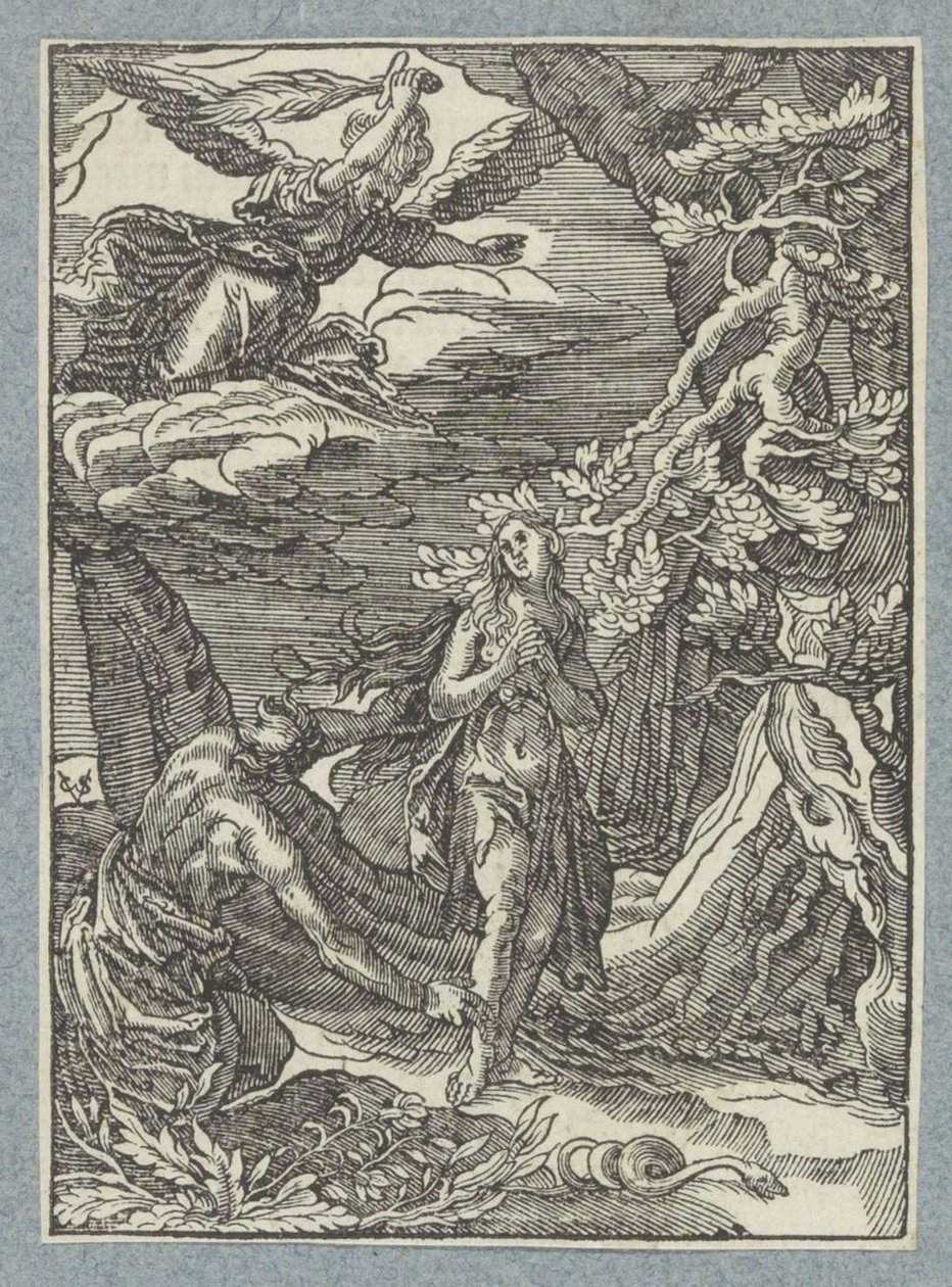 Verdrijving uit het Paradijs door Christoffel van Sichem (II)