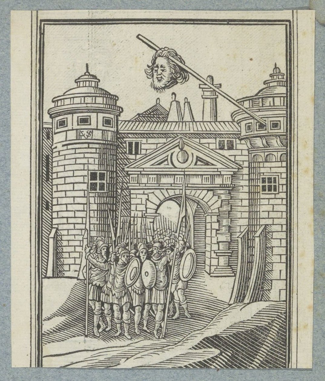 Hoofd van Holofernes door Christoffel van Sichem (II)